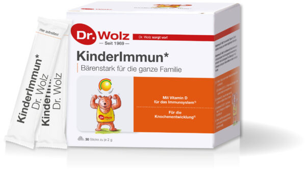 Dr. Wolz KinderImmun, milteliai paketėliuose, 30 vnt. x 2 g