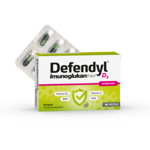 Defendyl-Imunoglukan P4H D3, 30 kapsulių